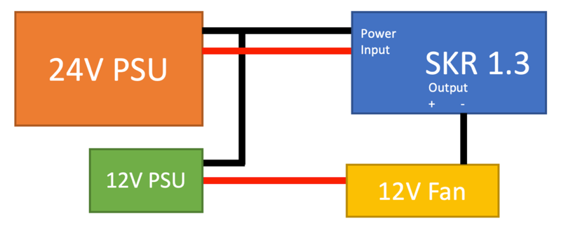 Example of low side switching