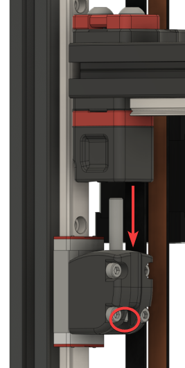 Z joint lowered/removed